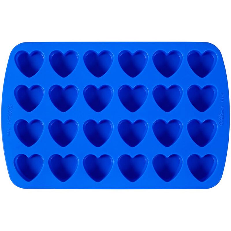 Silicone Soap Mold - Mini Hearts 24-Cavity Mold