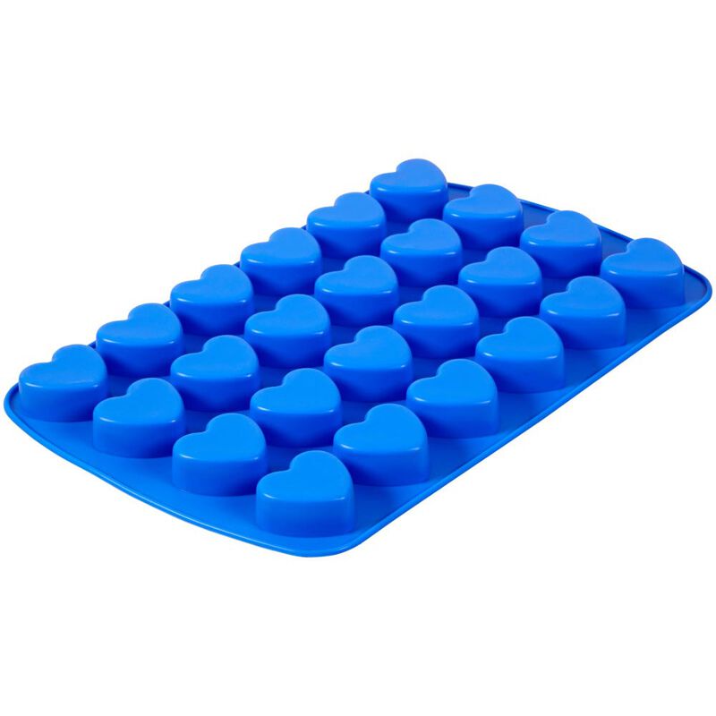Silicone Soap Mold - Mini Hearts 24-Cavity Mold