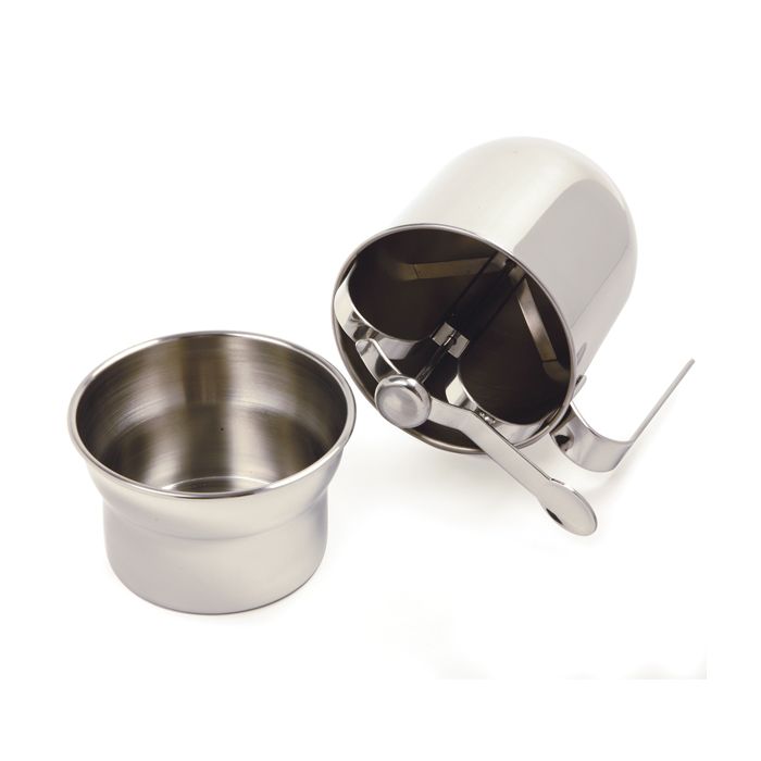 stainless steel funnel dispenser with stand