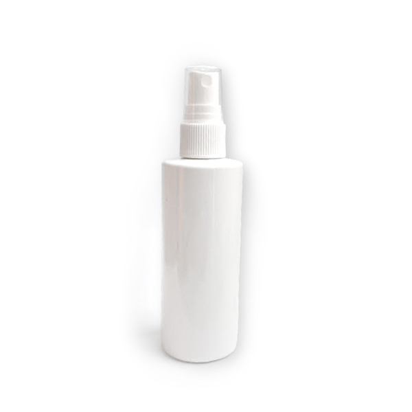 Premium Photo  White spray bottle and towel
