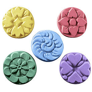 Flower Soap Mold - MW45 Guest Size Flower Mold