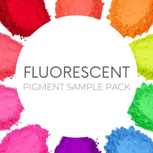 Fluorescent Pigment Powder Sample Pack
