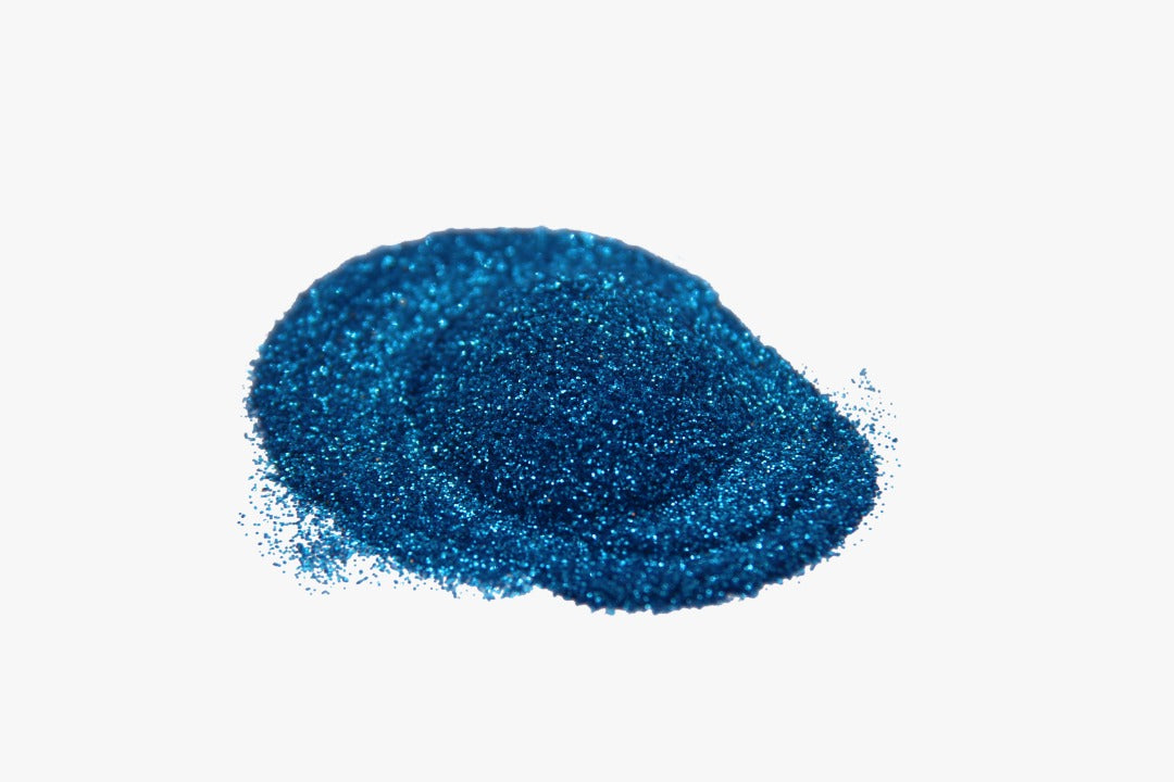 Peacock Blue glitter