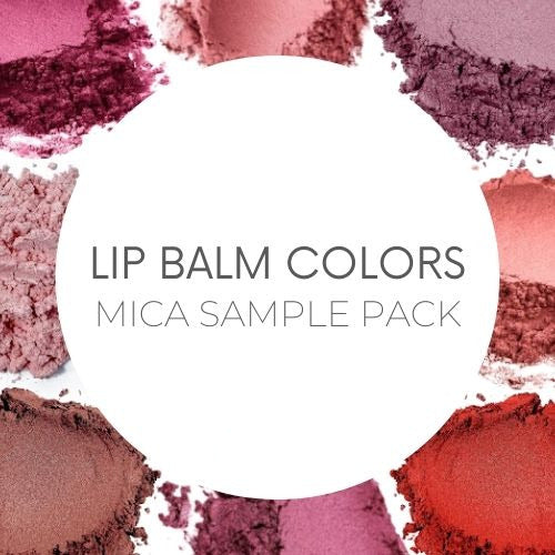 lip balm mica color sample pack