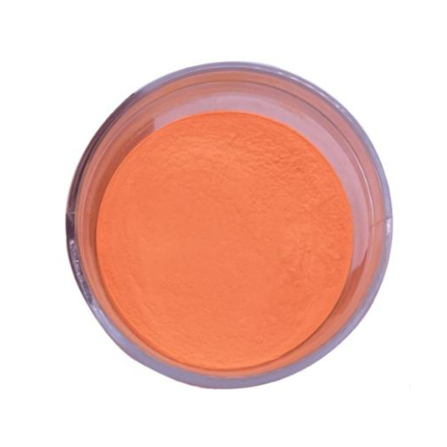 Orange Red Glow in the dark pigment for soap making