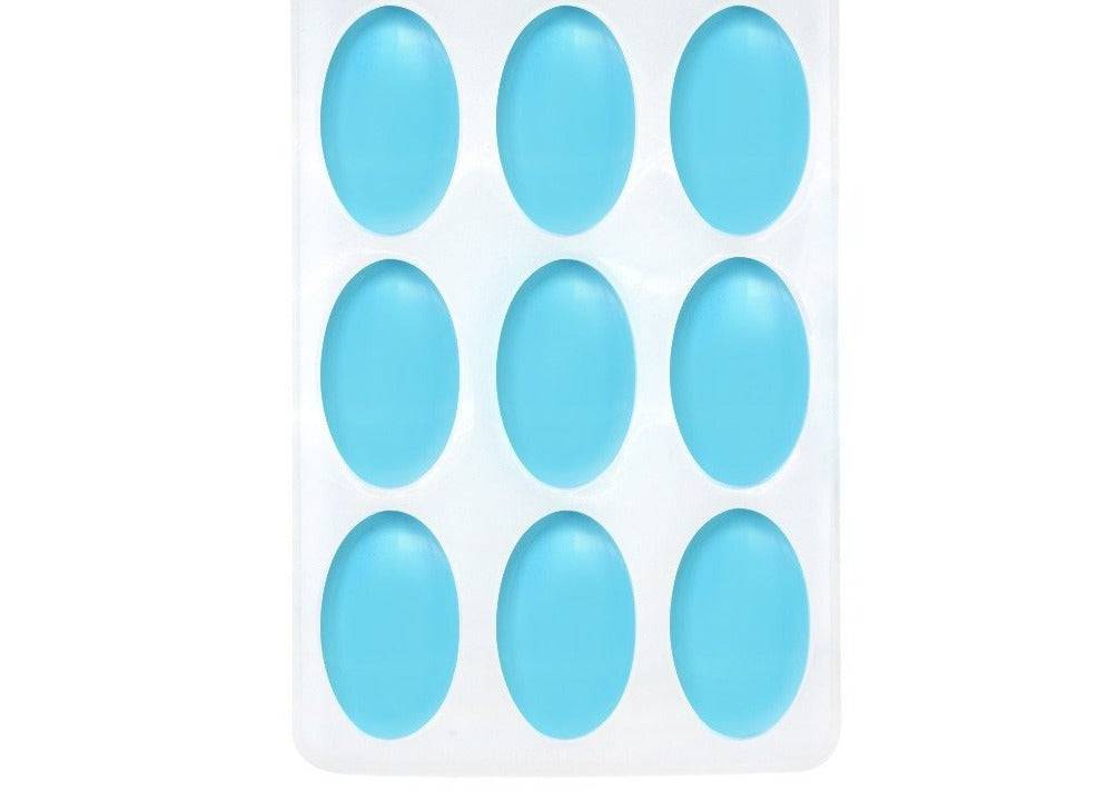 Oval Silicone Soap Mold Small Guest Size - Crafters Choice 1608