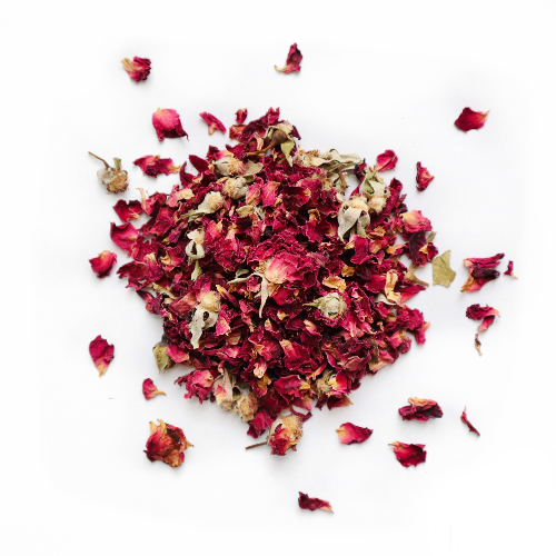 Red Rose Buds and Petals for Soapmaking