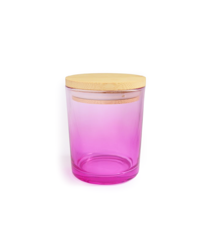 Gradient Purple 8 oz candle container