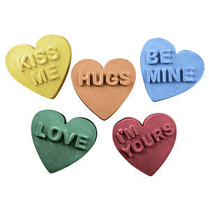 Valentine Soap Mold - Candy Hearts