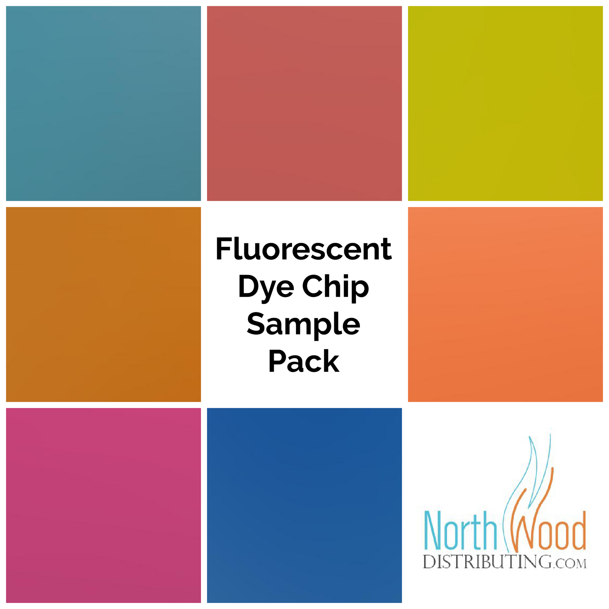 fluorescent dye chip sample pack