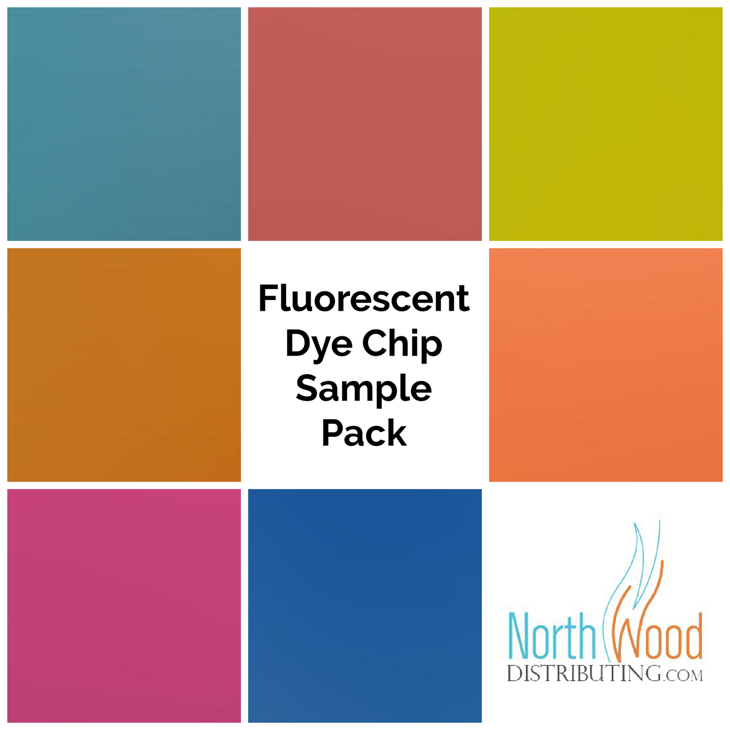 Sample Pack - Fluorescent Candle Dye Color Chips – NorthWood Distributing