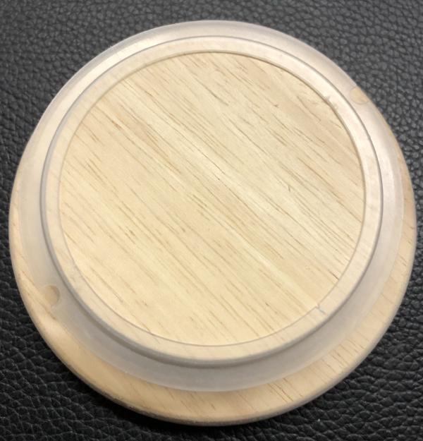 Wood Lid for Candles
