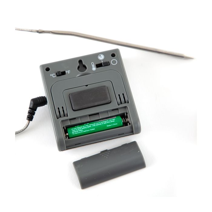 Digital Probe Thermometer with Wired Probe