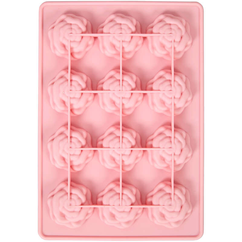 Wilton 2115-8516 Rose Silicone Candy Mold