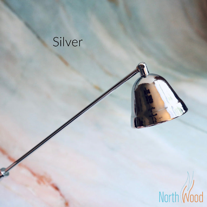 silver candle snuffer