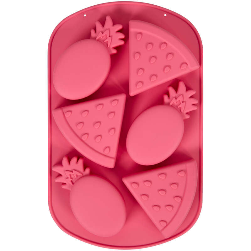 Silicone Soap Mold - Pineapple & Watermelon