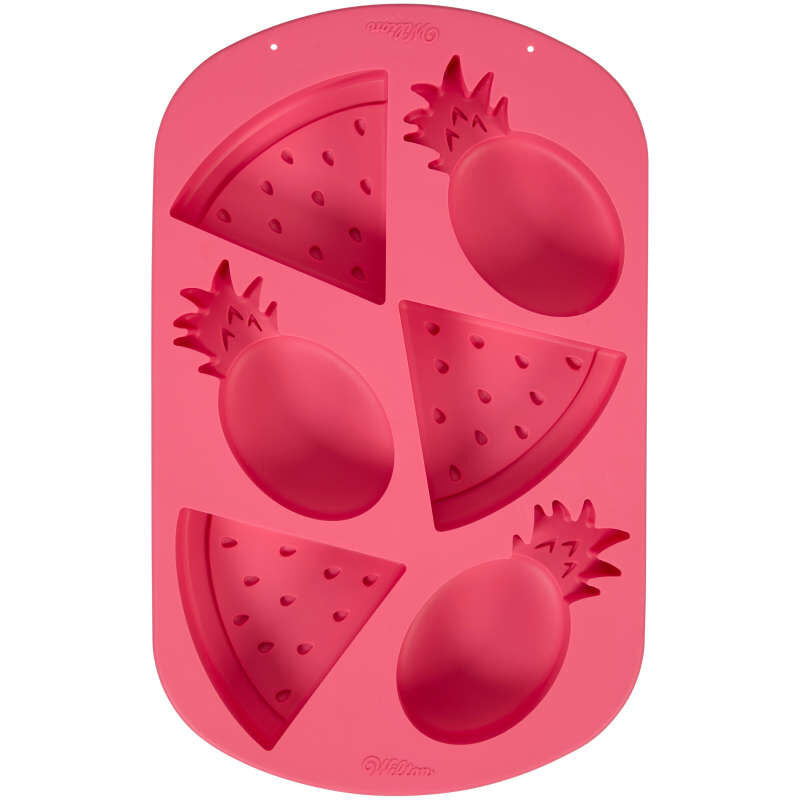 Silicone Soap Mold - Pineapple & Watermelon