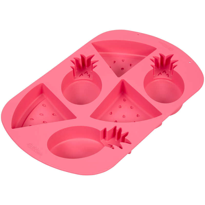 Silicone Soap Mold - Pineapple & Watermelon